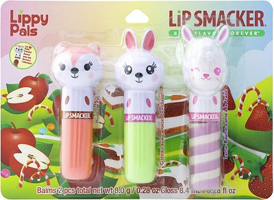 Purchase Lip Smacker Lippy Pals Flavored LIp Balm Set Of 3, Lip Balm For Kids at Amazon.com