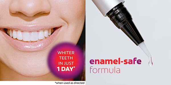 Purchase Colgate Optic White Express Teeth Whitening Pen, Colgate Whitening Pen with 35 Treatments, Enamel Safe, Tooth Whitening Pen Designed for No Tooth Sensitivity, 0.08 oz Pen on Amazon.com
