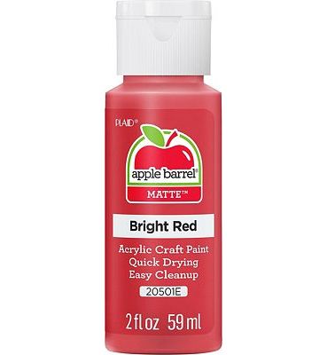 Purchase Apple Barrel Acrylic Paint in Assorted Colors (2 oz), Bright Red at Amazon.com