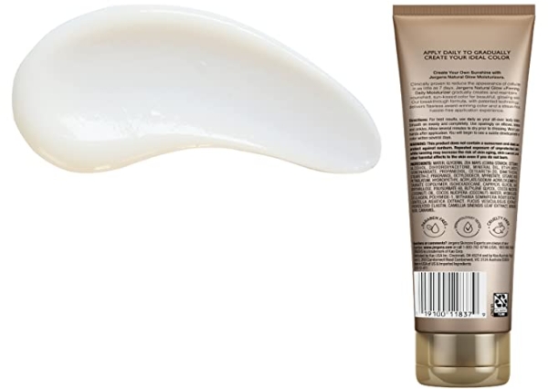 Purchase Jergens Natural Glow +FIRMING Self Tanner, Sunless Tanning Lotion for Fair to Medium Skin Tone, Anti Cellulite Firming Body Lotion for Natural-Looking Tan, 7.5 Ounce on Amazon.com