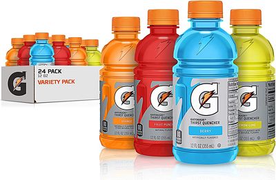 Purchase Gatorade Classic Thirst Quencher, Variety Pack, 12 Fl Oz (Pack of 24) at Amazon.com