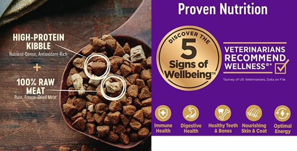 Purchase Wellness CORE RawRev Wholesome Grains Dry Dog Food, Puppy Recipe, 4 Pound Bag on Amazon.com