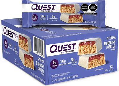 Purchase Quest Nutrition Blueberry Cobbler Hero Bar, 12 Count at Amazon.com