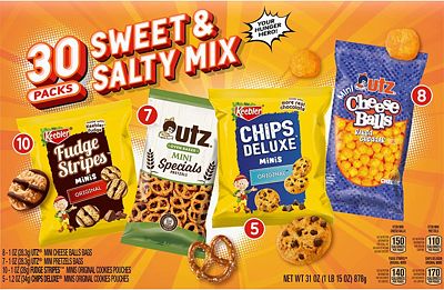 Purchase Keebler, Cookies and Crackers, Variety Pack, 31.2 oz (30 Count) at Amazon.com
