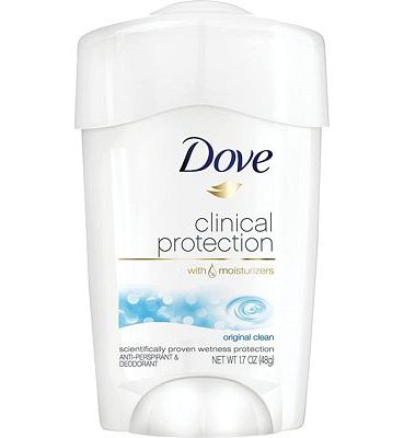 Purchase Dove Clinical Protection Antiperspirant Deodorant for sweat 1.7 oz at Amazon.com