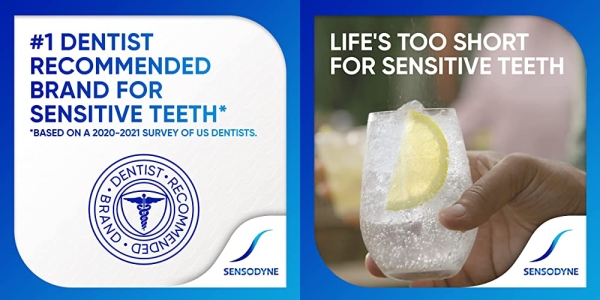 Purchase Sensodyne Repair and Protect Whitening Toothpaste, Toothpaste for Sensitive Teeth and Cavity Prevention, 3.4 oz (Pack of 4) on Amazon.com