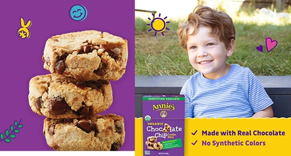 Purchase Annie's Organic Chocolate Chip Cookie Bites, 6.5 oz. Box on Amazon.com