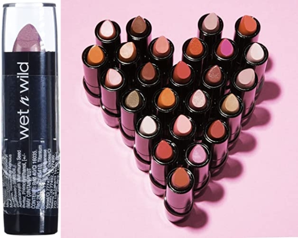 Purchase wet n wild Silk Finish Lipstick| Hydrating Lip Color| Rich Buildable Color| Dark Pink Frost on Amazon.com