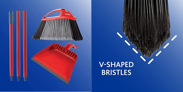 Purchase O-Cedar Pet Pro Broom & Step-On Dustpan PowerCorner on Amazon.com
