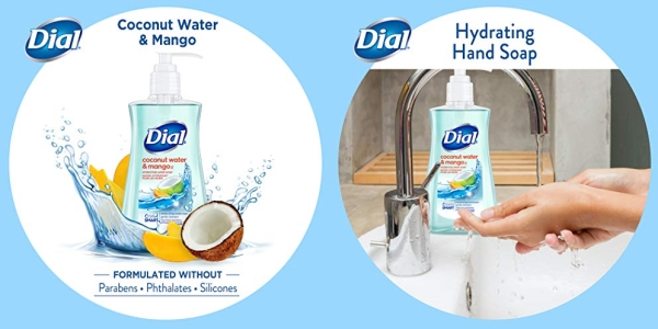 Purchase Dial Liquid Hand Soap, Coconut Water & Mango, 7.5 Fluid Ounces on Amazon.com