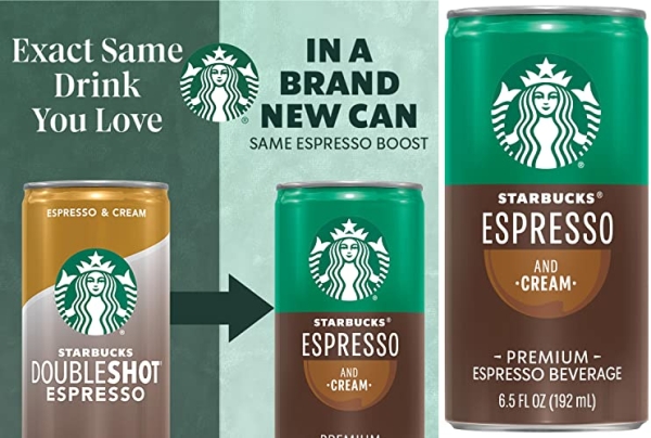 Purchase Starbucks Doubleshot, Espresso + Cream, 6.5 Fluid Ounce, Pack of 12 on Amazon.com