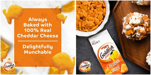 Purchase Pepperidge Farm, Goldfish, Crackers, Cheddar, 6.6 oz., Bag, 6-count on Amazon.com