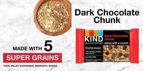 Purchase KIND Healthy Grains Bars, Dark Chocolate Chunk on Amazon.com