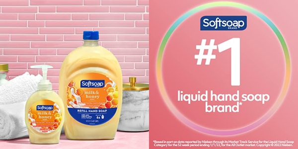 Purchase Softsoap Liquid Hand Soap, Milk and Honey - 7.5 fluid ounce (Pack of 6) on Amazon.com