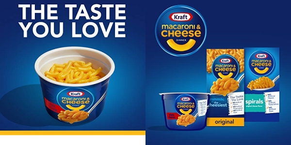 Purchase Kraft Easy Mac Triple Cheese Microwavable Cup (2.05 oz Cups, Pack of 10) on Amazon.com