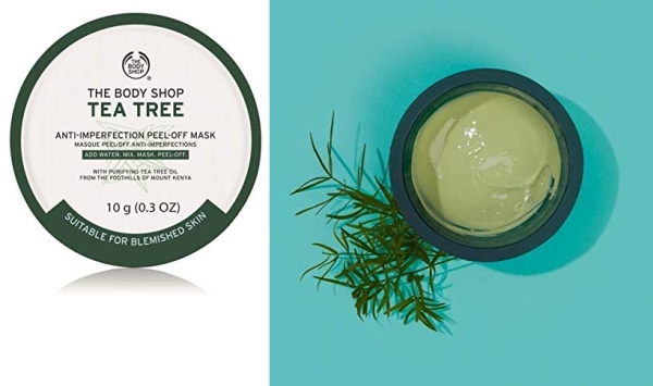 Purchase The Body Shop Tea Tree Skin Clearing Peel-Off Mask With Purifying Tea Tree Oil on Amazon.com