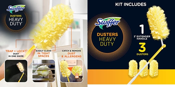 Purchase Swiffer 360 Dusters Extendable Handle Starter Kit, 3 Count Duster Refill on Amazon.com