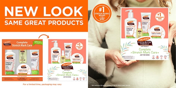 Purchase Palmer's Cocoa Butter Formula Complete Stretch Mark and Pregnancy Skin Care Kit on Amazon.com