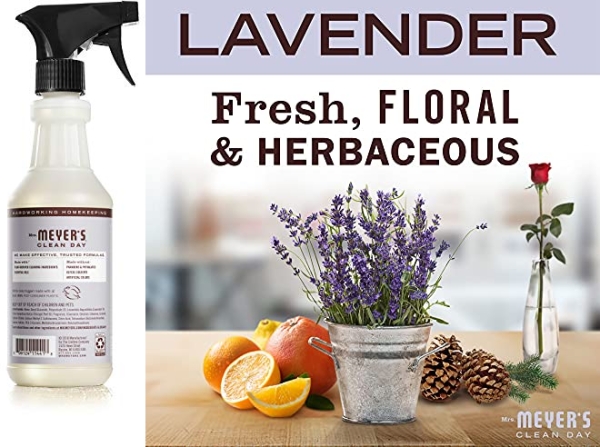 Purchase Mrs. Meyer's Clean Day Multi-Surface Everyday Cleaner, Lavender, 16 fl oz, 3 ct on Amazon.com