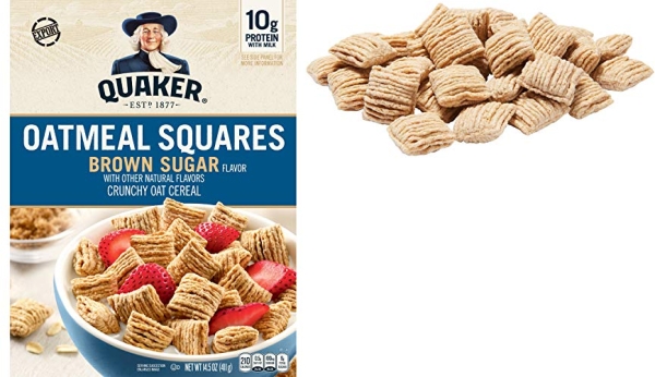 Purchase Quaker Oatmeal Squares Breakfast Cereal, Original Brown Sugar, 14.5oz Boxes (Pack of 3) on Amazon.com