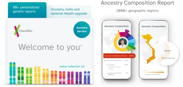 Purchase 23andMe DNA Test - Ancestry Personal Genetic Service - Includes 1, 000+ Geographic Regions, DNA Relative Finder (Opt-in) & More on Amazon.com