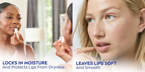 Purchase NIVEA Moisture Lip Care, Unisex Intensively Moisturizing Balm, 0.17 oz, Pack Of 4 on Amazon.com
