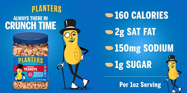 Purchase Planters Peanuts, Cocktail, 35 Ounce on Amazon.com