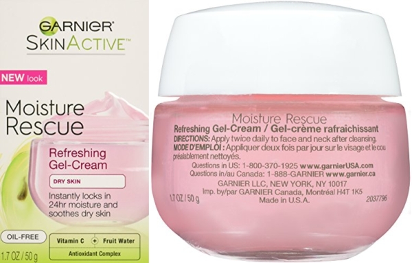 Purchase Garnier SkinActive Moisture Rescue Refreshing Gel-Cream for Dry Skin, 1.7 Ounces on Amazon.com