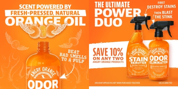 Purchase ANGRY ORANGE Pet Odor Eliminator for Strong Odor - 24 Fluid Ounces on Amazon.com