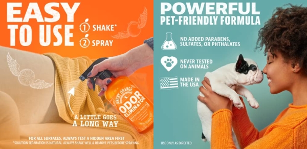 Purchase ANGRY ORANGE Pet Odor Eliminator for Strong Odor - 24 Fluid Ounces on Amazon.com