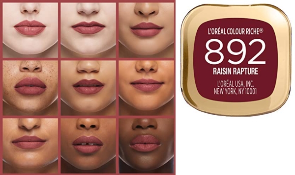 Purchase L'Oreal Paris Colour Riche Lipcolour, Raisin Rapture on Amazon.com