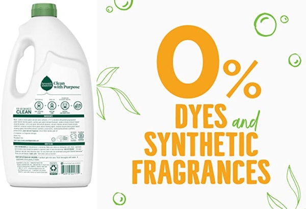 Purchase Seventh Generation Dishwasher Detergent Gel, Lemon Scent, 42 oz (Pack of 6) on Amazon.com