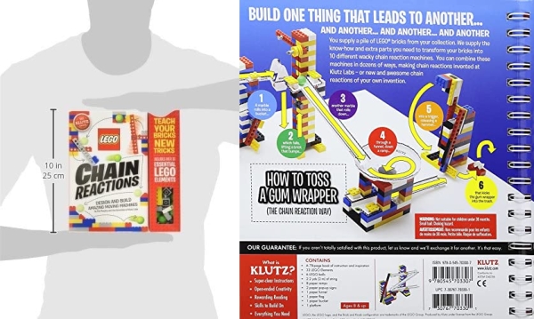 Purchase Klutz Lego Chain Reactions Science & Building Kit on Amazon.com