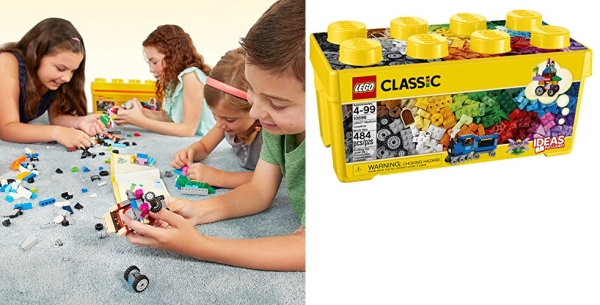 Purchase LEGO Classic Medium Creative Brick Box 10696 Building Toys for Creative Play; Kids Creative Kit (484 Pieces) on Amazon.com