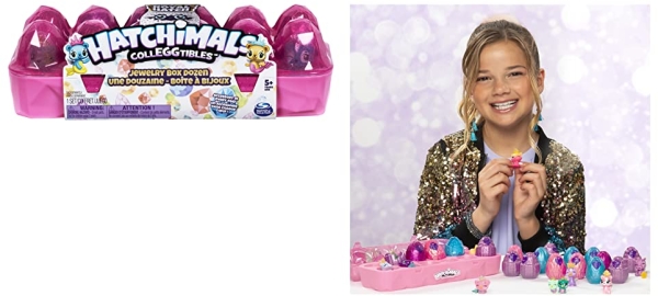 Purchase Hatchimals Colleggtibles, Jewelry Box Royal Dozen 12 Pack Egg Carton with 2 Exclusive (Styles May Vary) on Amazon.com