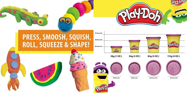 Purchase Play-Doh Modeling Compound 24-Pack Case of Colors, Non-Toxic, Multi-Color, 3-Ounce Cans, Ages 2 and up, Multicolor (Amazon Exclusive) on Amazon.com