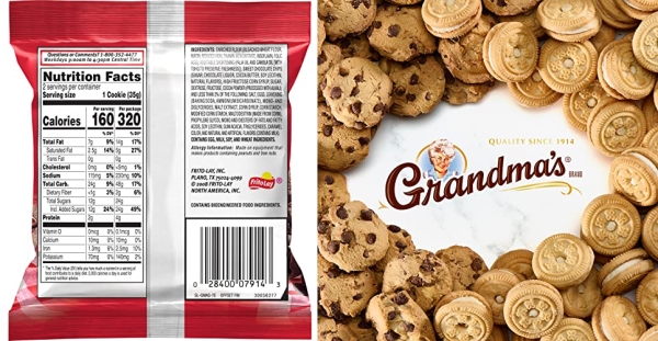 Purchase Grandma's Chocolate Brownie Cookies, 2.5 Ounce (Pack of 60) on Amazon.com