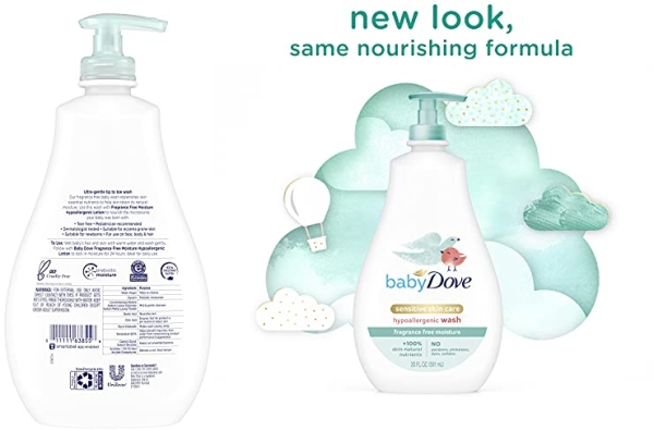 Purchase Baby Dove Tip to Toe Baby Wash Sensitive Moisture 20 oz on Amazon.com