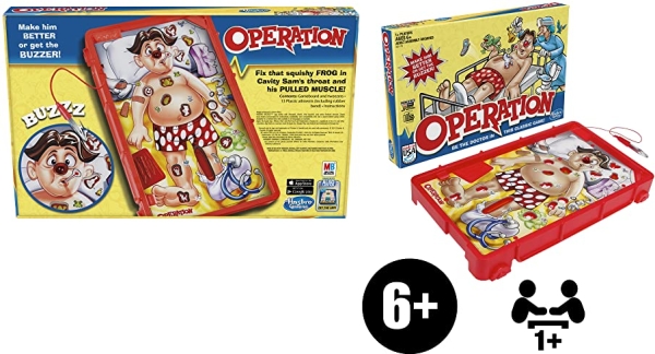 Purchase Classic Operation Game on Amazon.com