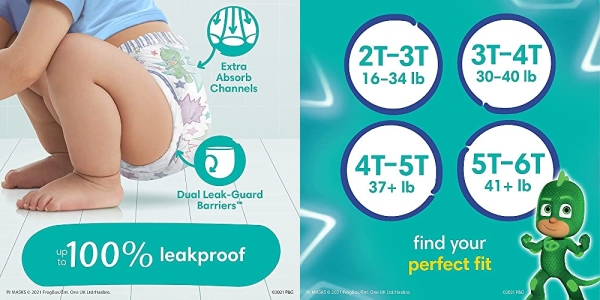 Purchase Pampers Easy Ups Training Underwear Boys Size 5 3T-4T 124 Count on Amazon.com