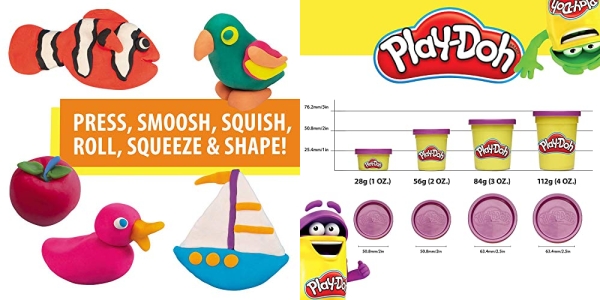 Purchase Play-Doh Modeling Compound 10-Pack Case of Colors, Non-Toxic, Assorted Colors, 2-Ounce Cans, Ages 2 and up, (Amazon Exclusive) on Amazon.com