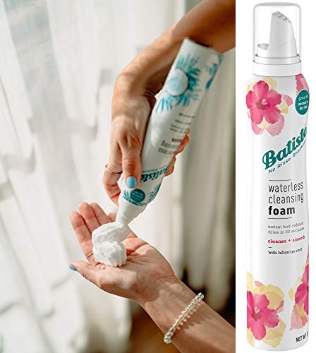 Purchase Batiste Waterless Cleansing Foam Cleanse and Smooth with Hibiscus Root, 3.60 OZ on Amazon.com