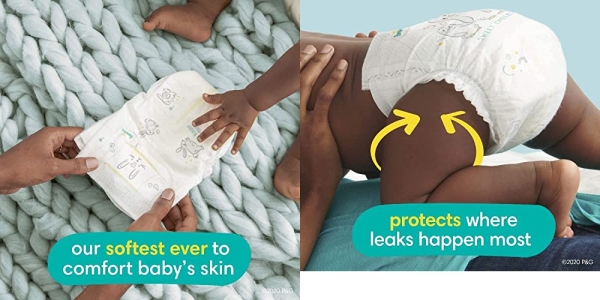 Purchase Pampers Swaddlers Size 1 (8-14 lb), 198 Count, Disposable Diapers, ONE MONTH SUPPLY on Amazon.com