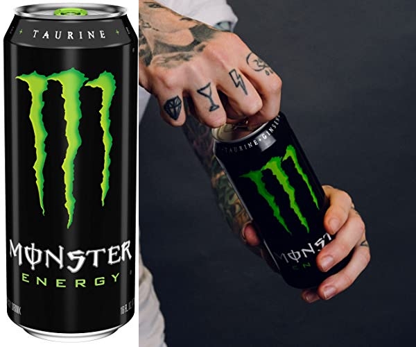 Purchase Monster Energy Drink, Green, Original, 16 Ounce (Pack of 24) on Amazon.com