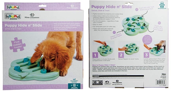 Purchase Nina Ottosson by Outward Hound - Interactive Puzzle Game Dog Toys on Amazon.com