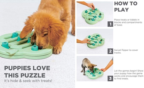 Purchase Nina Ottosson by Outward Hound - Interactive Puzzle Game Dog Toys on Amazon.com