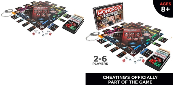 Purchase Hasbro Monopoly Game: Cheaters Edition Board Game Ages 8 and Up on Amazon.com