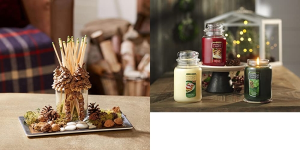 Purchase Yankee Candle Large Jar Candle Balsam & Cedar on Amazon.com