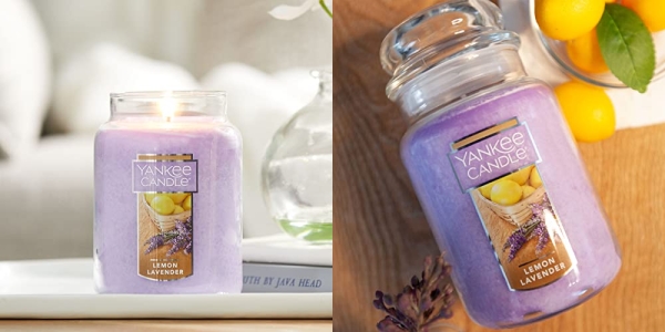 Purchase Yankee Candle Large Jar Candle Lemon Lavender on Amazon.com
