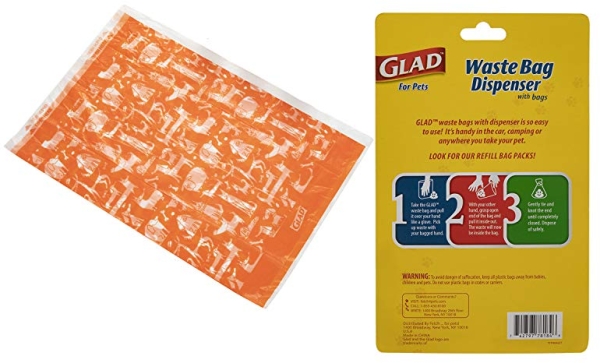 Purchase Glad For Pets Waste Bags And Dispensers, Scented and Unscented Waste Bags Available on Amazon.com